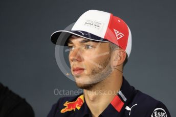 World © Octane Photographic Ltd. Formula 1 – French GP. FIA Drivers Press Conference. Aston Martin Red Bull Racing – Pierre Gasly. Paul Ricard Circuit, La Castellet, France. Thursday 20th June 2019.