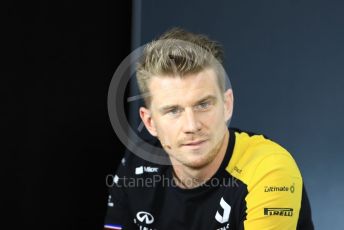 World © Octane Photographic Ltd. Formula 1 – French GP. FIA Drivers Press Conference. Renault Sport F1 Team – Nico Hulkenberg Paul Ricard Circuit, La Castellet, France. Thursday 20th June 2019.