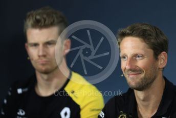 World © Octane Photographic Ltd. Formula 1 – French GP. FIA Drivers Press Conference. Rich Energy Haas F1 Team – Romain Grosjean. Paul Ricard Circuit, La Castellet, France. Thursday 20th June 2019.