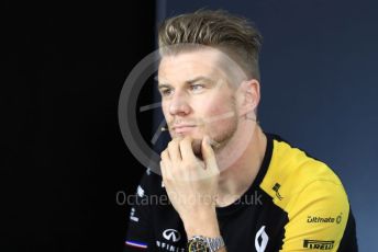 World © Octane Photographic Ltd. Formula 1 – French GP. FIA Drivers Press Conference. Renault Sport F1 Team – Nico Hulkenberg Paul Ricard Circuit, La Castellet, France. Thursday 20th June 2019.