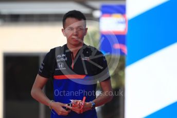 World © Octane Photographic Ltd. Formula 1 – French GP. Paddock. Scuderia Toro Rosso STR14 – Alexander Albon. Paul Ricard Circuit, La Castellet, France. Thursday 20th June 2019.