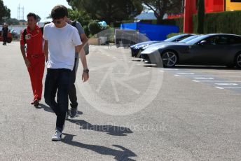 World © Octane Photographic Ltd. Formula 1 – French GP. Paddock. Scuderia Ferrari SF90 – Charles Leclerc. Paul Ricard Circuit, La Castellet, France. Thursday 20th June 2019.