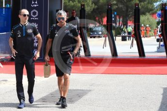 World © Octane Photographic Ltd. Formula 1 – French GP. Paddock. ROKiT Williams Racing FW42 – Robert Kubica. Paul Ricard Circuit, La Castellet, France. Thursday 20th June 2019.