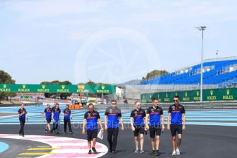 World © Octane Photographic Ltd. Formula 1 – French GP. Track Walk. Scuderia Toro Rosso STR14 – Alexander Albon. Paul Ricard Circuit, La Castellet, France. Thursday 20th June 2019.