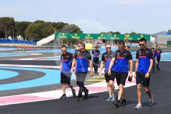 World © Octane Photographic Ltd. Formula 1 – French GP. Track Walk. Scuderia Toro Rosso STR14 – Alexander Albon. Paul Ricard Circuit, La Castellet, France. Thursday 20th June 2019.