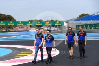 World © Octane Photographic Ltd. Formula 1 – French GP. Track Walk. Scuderia Toro Rosso STR14 – Daniil Kvyat. Paul Ricard Circuit, La Castellet, France. Thursday 20th June 2019.