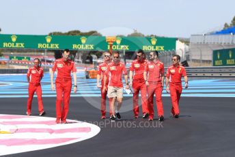 World © Octane Photographic Ltd. Formula 1 – French GP. Track Walk. Scuderia Ferrari SF90 – Sebastian Vettel. Paul Ricard Circuit, La Castellet, France. Thursday 20th June 2019.
