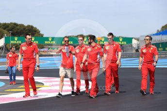 World © Octane Photographic Ltd. Formula 1 – French GP. Track Walk. Scuderia Ferrari SF90 – Sebastian Vettel. Paul Ricard Circuit, La Castellet, France. Thursday 20th June 2019.