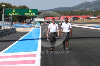 World © Octane Photographic Ltd. Formula 1 - French GP. Track Walk. Paul James – Team Manager at McLaren. Paul Ricard Circuit, La Castellet, France. Thursday 20th June 2019.
