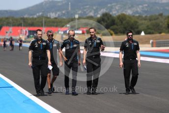 World © Octane Photographic Ltd. Formula 1 – French GP. Track walk. ROKiT Williams Racing FW42 – Robert Kubica. Paul Ricard Circuit, La Castellet, France. Thursday 20th June 2019.