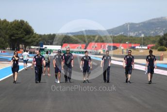 World © Octane Photographic Ltd. Formula 1 – French GP. Track Walk. SportPesa Racing Point RP19 – Lance Stroll. Paul Ricard Circuit, La Castellet, France. Thursday 20th June 2019.