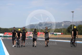 World © Octane Photographic Ltd. Formula 1 – French GP. Track Walk. UV Team. Paul Ricard Circuit, La Castellet, France. Thursday 20th June 2019.