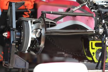 World © Octane Photographic Ltd. Formula 1 – French GP. Pit Lane. SportPesa Racing Point RP19. Paul Ricard Circuit, La Castellet, France. Thursday 20th June 2019.