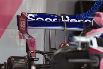 World © Octane Photographic Ltd. Formula 1 – French GP. Pit Lane. SportPesa Racing Point RP19. Paul Ricard Circuit, La Castellet, France. Thursday 20th June 2019.