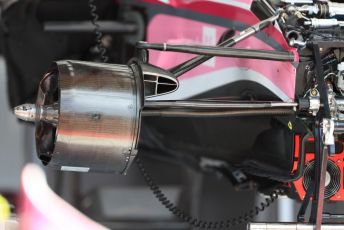 World © Octane Photographic Ltd. Formula 1 – French GP. Pit Lane. SportPesa Racing Point RP19. Paul Ricard Circuit, La Castellet, France. Thursday 20th June 2019.