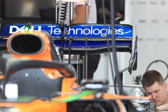 World © Octane Photographic Ltd. Formula 1 – French GP. Pit Lane. McLaren MCL34. Paul Ricard Circuit, La Castellet, France. Thursday 20th June 2019.