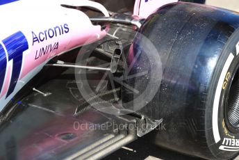 World © Octane Photographic Ltd. Formula 1 – French GP. Pit Lane. SportPesa Racing Point RP19. Paul Ricard Circuit, La Castellet, France. Thursday 20th June 2019.