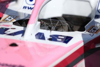 World © Octane Photographic Ltd. Formula 1 – French GP. Pit Lane. SportPesa Racing Point RP19. Paul Ricard Circuit, La Castellet, France. Thursday 20th June 2019.