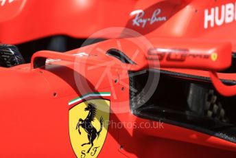 World © Octane Photographic Ltd. Formula 1 – French GP. Pit Lane. Scuderia Ferrari SF90. Paul Ricard Circuit, La Castellet, France. Thursday 20th June 2019.