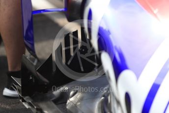 World © Octane Photographic Ltd. Formula 1 – French GP. Pit Lane. Scuderia Toro Rosso STR14. Paul Ricard Circuit, La Castellet, France. Thursday 20th June 2019.