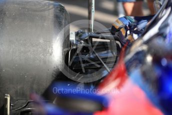 World © Octane Photographic Ltd. Formula 1 – French GP. Pit Lane. Scuderia Toro Rosso STR14. Paul Ricard Circuit, La Castellet, France. Thursday 20th June 2019.