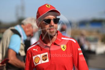 World © Octane Photographic Ltd. Formula 1 – French GP. Pit Lane. Scuderia Ferrari SF90 – Sebastian Vettel. Paul Ricard Circuit, La Castellet, France. Thursday 20th June 2019.