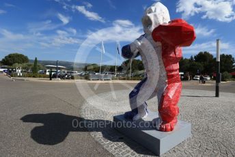 World © Octane Photographic Ltd. Formula 1 – French GP. Pit Lane. Richard Orlinski - Gorilla. Paul Ricard Circuit, La Castellet, France. Thursday 20th June 2019.