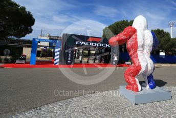 World © Octane Photographic Ltd. Formula 1 – French GP. Pit Lane. Richard Orlinski - Gorilla. Paul Ricard Circuit, La Castellet, France. Thursday 20th June 2019.