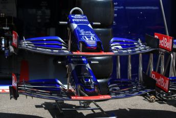 World © Octane Photographic Ltd. Formula 1 – French GP. Pit Lane. Scuderia Toro Rosso STR14. Paul Ricard Circuit, La Castellet, France. Thursday 20th June 2019.