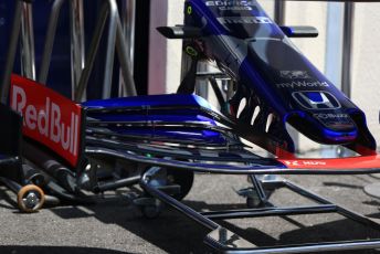 World © Octane Photographic Ltd. Formula 1 – French GP. Pit Lane. Scuderia Toro Rosso STR14. Paul Ricard Circuit, La Castellet, France. Thursday 20th June 2019.