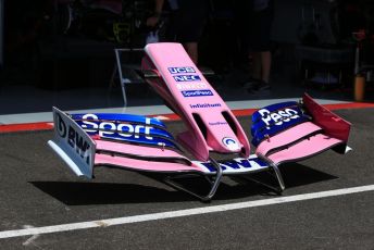 World © Octane Photographic Ltd. Formula 1 – French GP. Pit Lane. SportPesa Racing Point RP19 - Sergio Perez. Paul Ricard Circuit, La Castellet, France. Thursday 20th June 2019.
