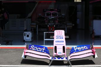 World © Octane Photographic Ltd. Formula 1 – French GP. Pit Lane. SportPesa Racing Point RP19 - Sergio Perez. Paul Ricard Circuit, La Castellet, France. Thursday 20th June 2019.