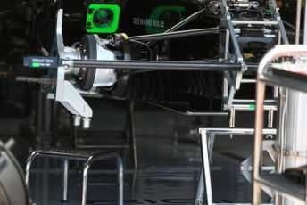 World © Octane Photographic Ltd. Formula 1 – French GP. Pit Lane. Rich Energy Haas F1 Team VF19. Paul Ricard Circuit, La Castellet, France. Thursday 20th June 2019.