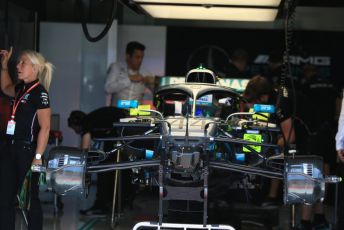 World © Octane Photographic Ltd. Formula 1 – French GP. Pit Lane. Mercedes AMG Petronas Motorsport AMG F1 W10 EQ Power+. Paul Ricard Circuit, La Castellet, France. Thursday 20th June 2019.