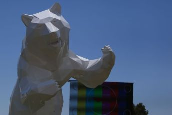 World © Octane Photographic Ltd. Formula 1 – French GP. Pit Lane. Richard Orlinski - Bear. Paul Ricard Circuit, La Castellet, France. Thursday 20th June 2019.