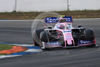 World © Octane Photographic Ltd. Formula 1 – German GP - Qualifying. SportPesa Racing Point RP19 – Lance Stroll. Hockenheimring, Hockenheim, Germany. Saturday 27th July 2019.