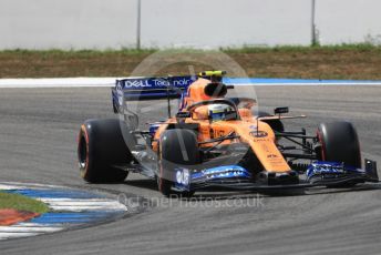 World © Octane Photographic Ltd. Formula 1 – German GP - Qualifying. McLaren MCL34 – Lando Norris. Hockenheimring, Hockenheim, Germany. Saturday 27th July 2019.