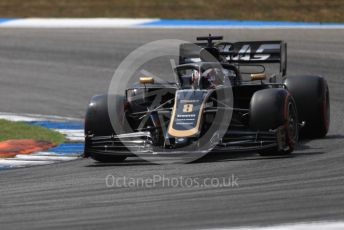 World © Octane Photographic Ltd. Formula 1 – German GP - Qualifying. Rich Energy Haas F1 Team VF19 – Romain Grosjean. Hockenheimring, Hockenheim, Germany. Saturday 27th July 2019.