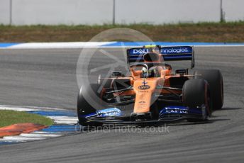 World © Octane Photographic Ltd. Formula 1 – German GP - Qualifying. McLaren MCL34 – Lando Norris. Hockenheimring, Hockenheim, Germany. Saturday 27th July 2019.