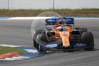 World © Octane Photographic Ltd. Formula 1 – German GP - Qualifying. McLaren MCL34 – Carlos Sainz. Hockenheimring, Hockenheim, Germany. Saturday 27th July 2019.