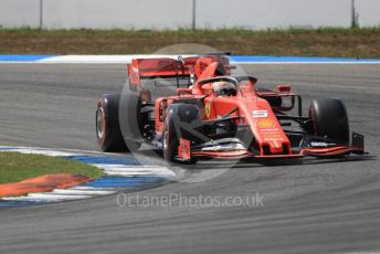 World © Octane Photographic Ltd. Formula 1 – German GP - Qualifying. Scuderia Ferrari SF90 – Sebastian Vettel. Hockenheimring, Hockenheim, Germany. Saturday 27th July 2019.