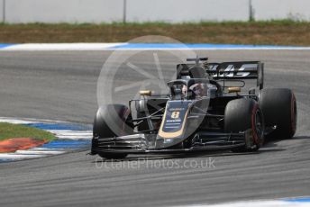World © Octane Photographic Ltd. Formula 1 – German GP - Qualifying. Rich Energy Haas F1 Team VF19 – Romain Grosjean. Hockenheimring, Hockenheim, Germany. Saturday 27th July 2019.