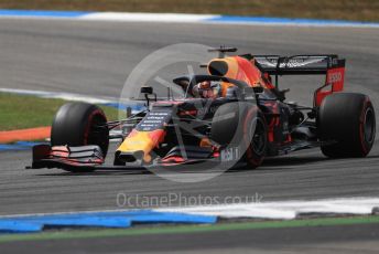 World © Octane Photographic Ltd. Formula 1 – German GP - Qualifying. Aston Martin Red Bull Racing RB15 – Max Verstappen. Hockenheimring, Hockenheim, Germany. Saturday 27th July 2019.