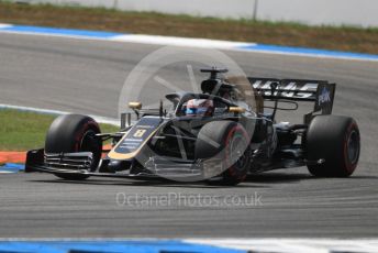 World © Octane Photographic Ltd. Formula 1 – German GP - Qualifying. Rich Energy Haas F1 Team VF19 – Romain Grosjean. Hockenheimring, Hockenheim, Germany. Saturday 27th July 2019.