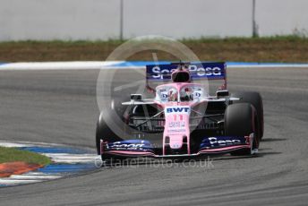 World © Octane Photographic Ltd. Formula 1 – German GP - Qualifying. SportPesa Racing Point RP19 - Sergio Perez. Hockenheimring, Hockenheim, Germany. Saturday 27th July 2019.