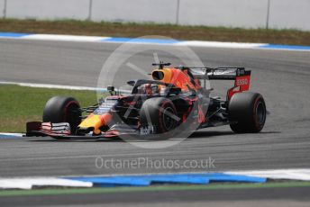 World © Octane Photographic Ltd. Formula 1 – German GP - Qualifying. Aston Martin Red Bull Racing RB15 – Max Verstappen. Hockenheimring, Hockenheim, Germany. Saturday 27th July 2019.