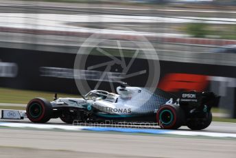 World © Octane Photographic Ltd. Formula 1 – German GP - Qualifying. Mercedes AMG Petronas Motorsport AMG F1 W10 EQ Power+ - Lewis Hamilton. Hockenheimring, Hockenheim, Germany. Saturday 27th July 2019.