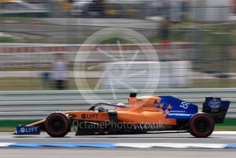 World © Octane Photographic Ltd. Formula 1 – German GP - Qualifying. McLaren MCL34 – Carlos Sainz. Hockenheimring, Hockenheim, Germany. Saturday 27th July 2019.