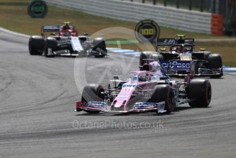 World © Octane Photographic Ltd. Formula 1 – German GP - Qualifying. SportPesa Racing Point RP19 - Sergio Perez. Hockenheimring, Hockenheim, Germany. Saturday 27th July 2019.