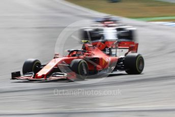 World © Octane Photographic Ltd. Formula 1 – German GP - Qualifying. Scuderia Ferrari SF90 – Charles Leclerc. Hockenheimring, Hockenheim, Germany. Saturday 27th July 2019.